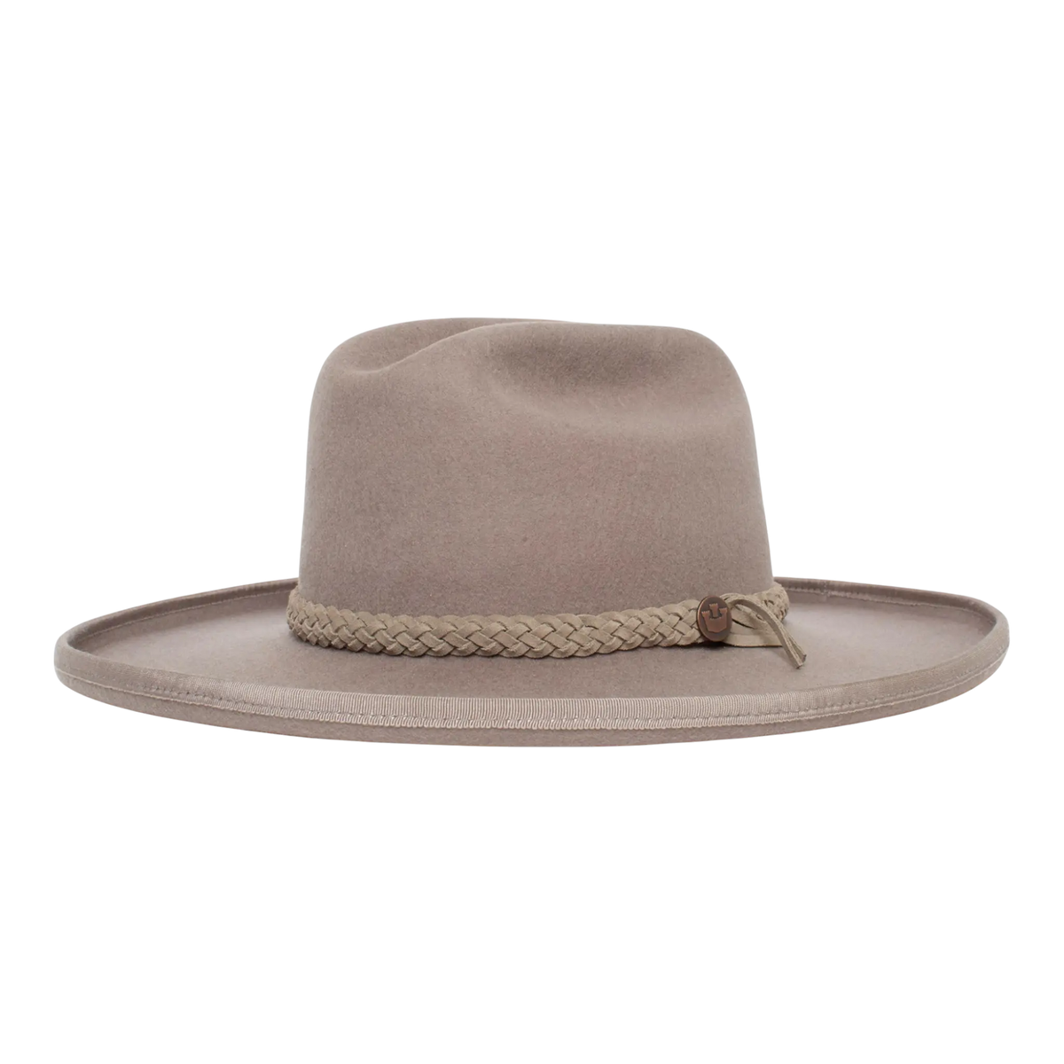 Goorin Bros Garden Plains Wool Fedora Hat Taupe – product view 1