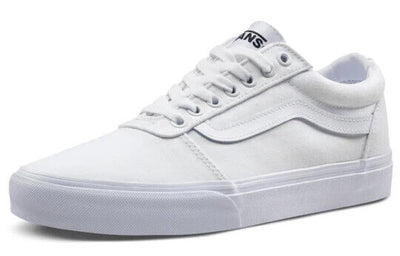 Vans Ward Men's Sneakers — True White Canvas Low-Top
