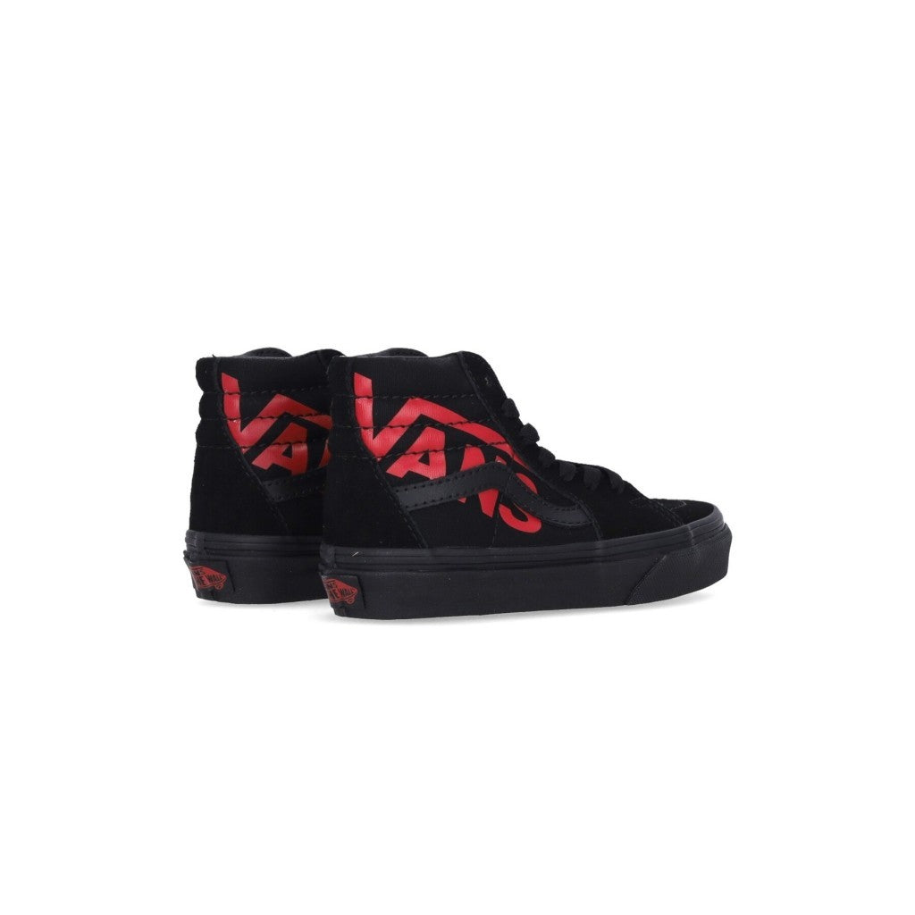 Vans SK8 Hi Kids' Sneakers — Black/Red High-Top
