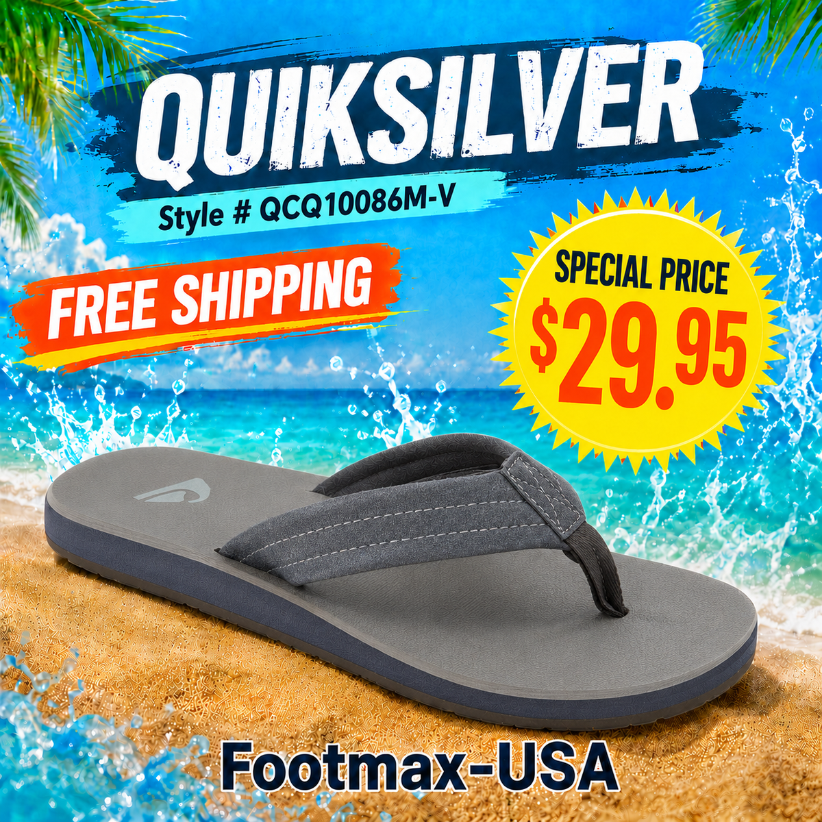 Quicksilver Carver Suede Core - CQ10086M-V — product view 1