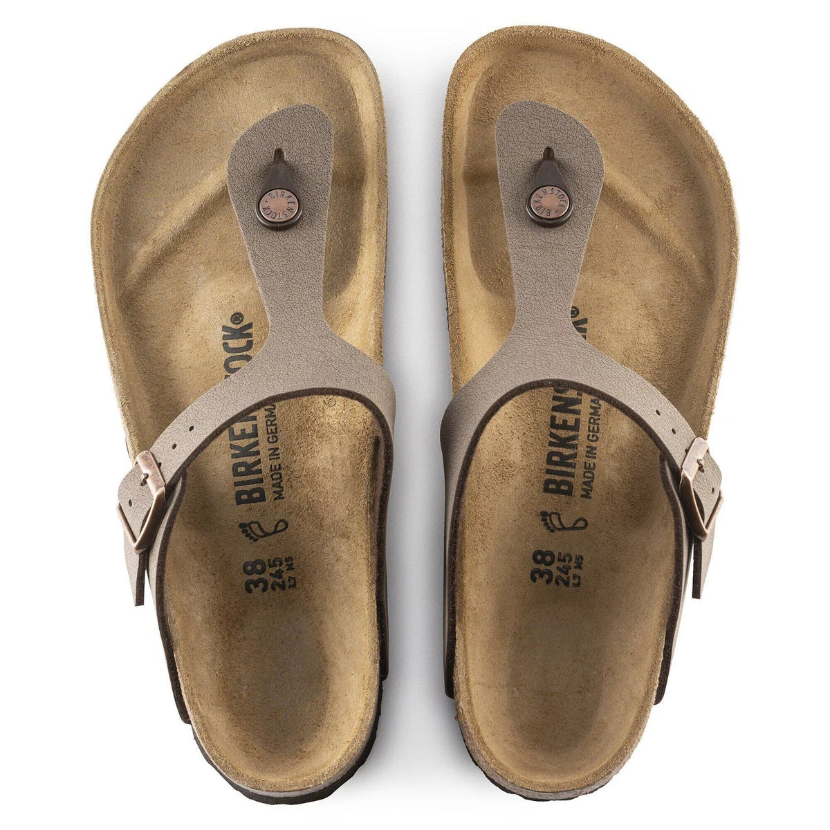 Birkenstock Gizeh Women's Thong Sandals — Mocha