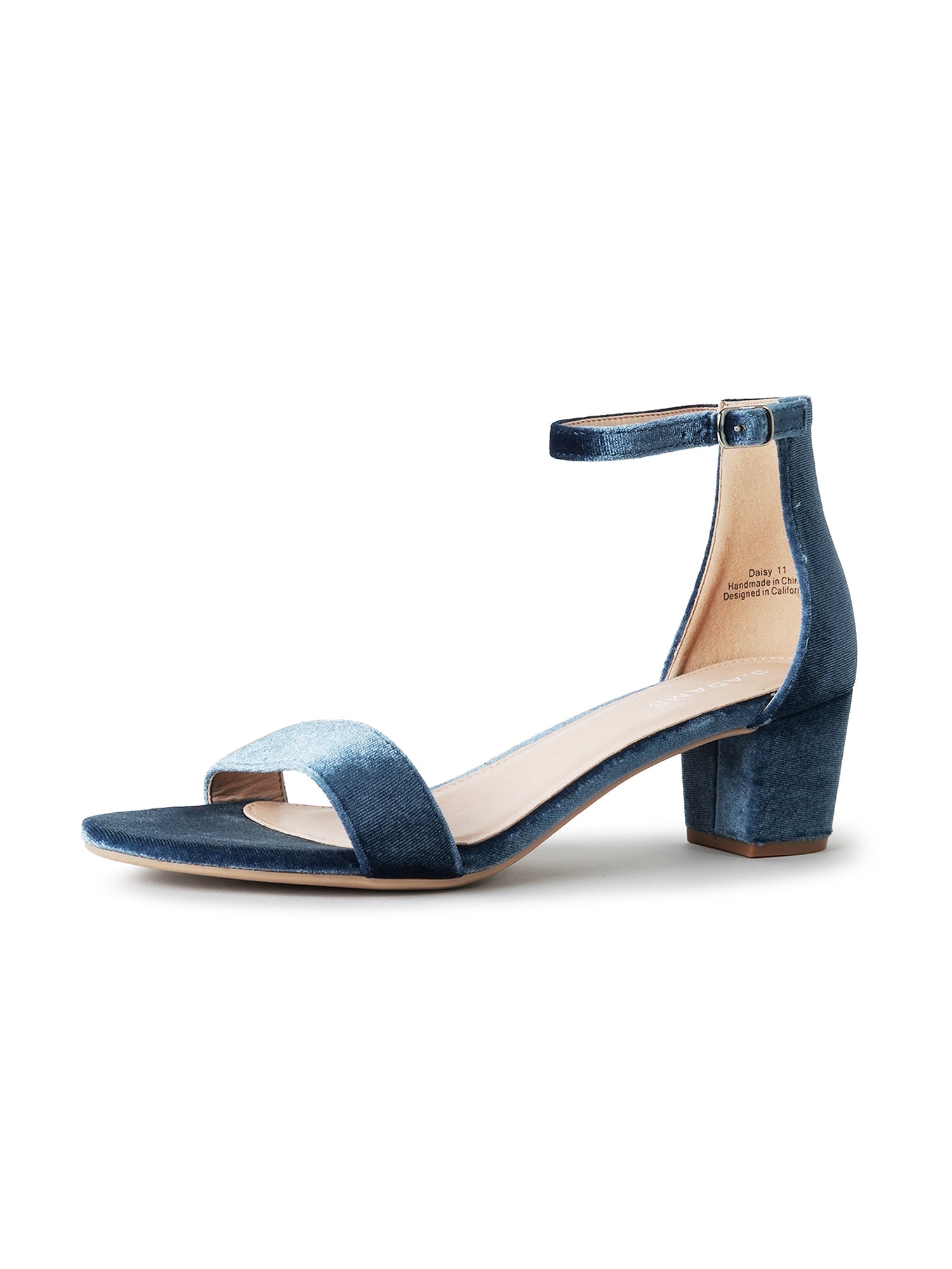 Daisy | Sky Blue Velvet