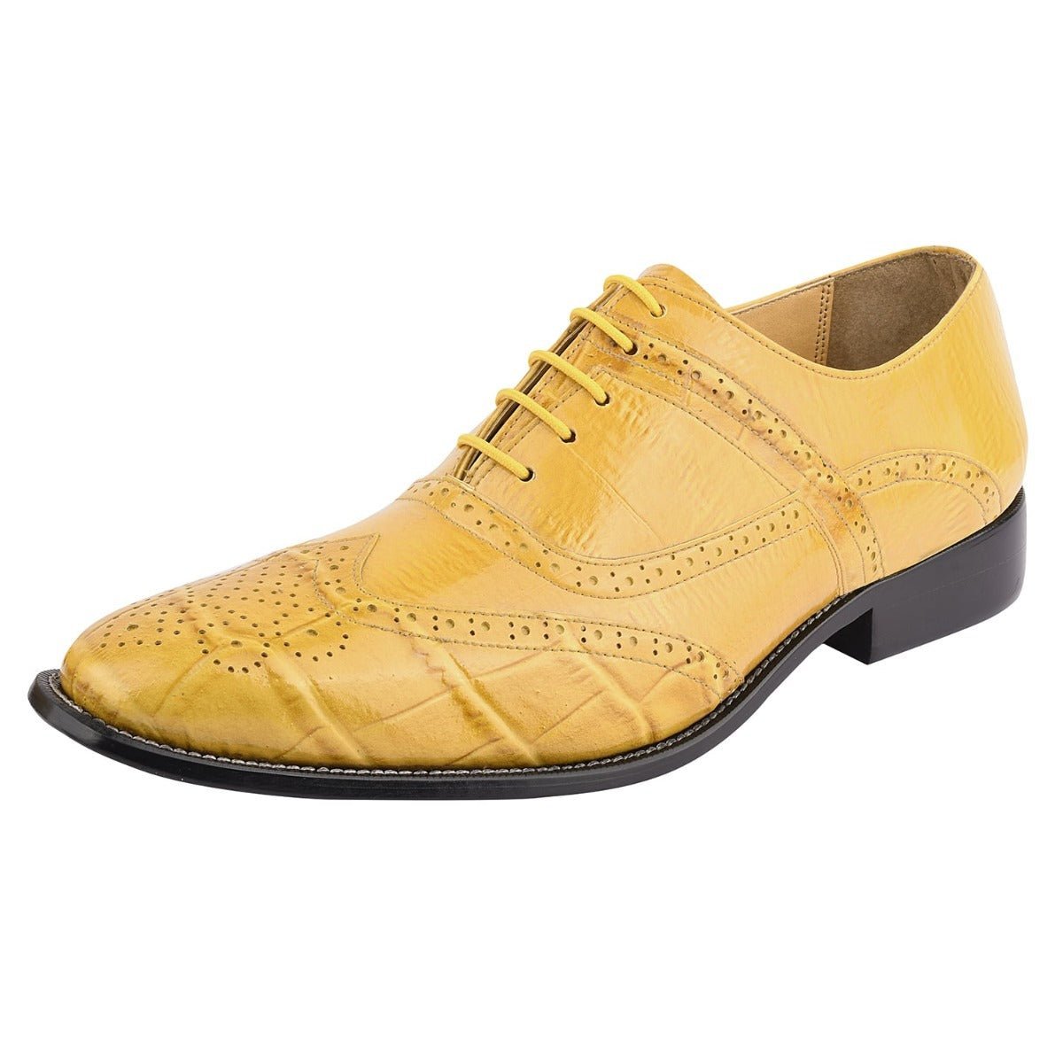 Liberty Zeno Dallas Genuine Leather Oxford Style Brogue Dress Shoes