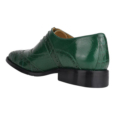 Liberty Zeno Dallas Genuine Leather Oxford Style Brogue Dress Shoes