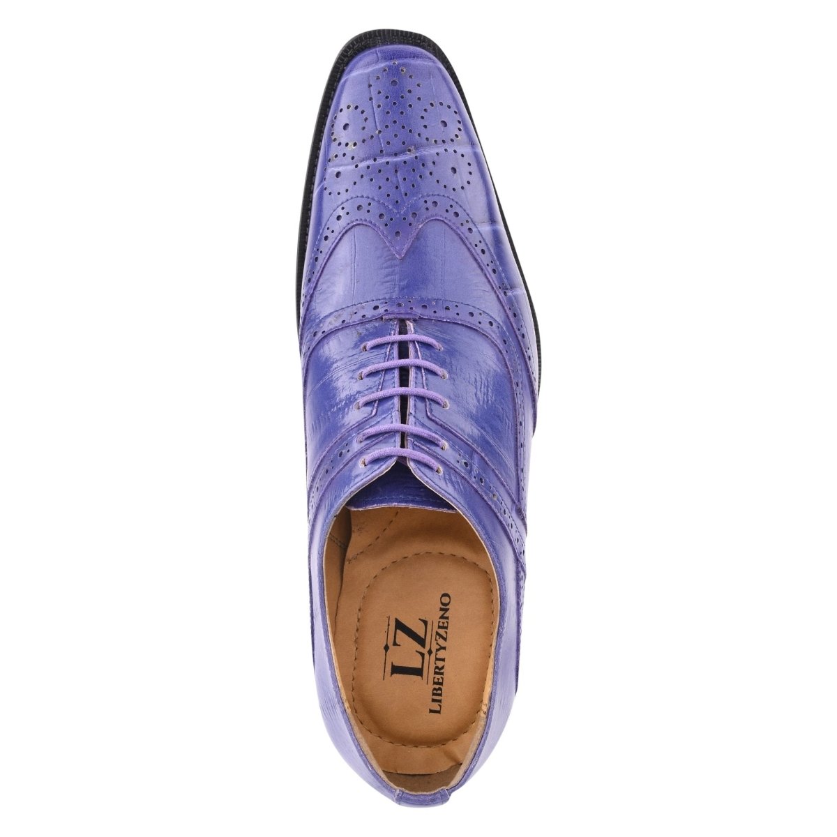 Liberty Zeno Dallas Genuine Leather Oxford Style Brogue Dress Shoes