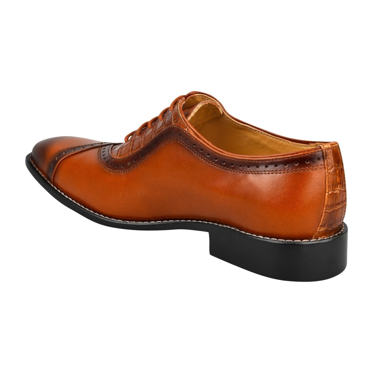 Liberty Zeno Debonair Genuine Leather Oxford Style Dress Shoes For Men