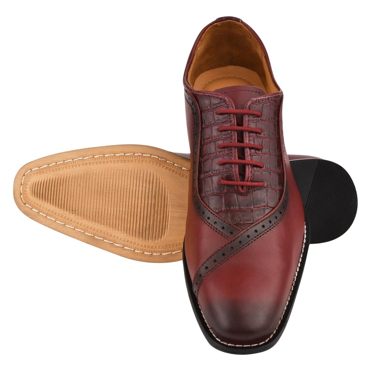 Liberty Zeno Debonair Genuine Leather Oxford Style Dress Shoes For Men