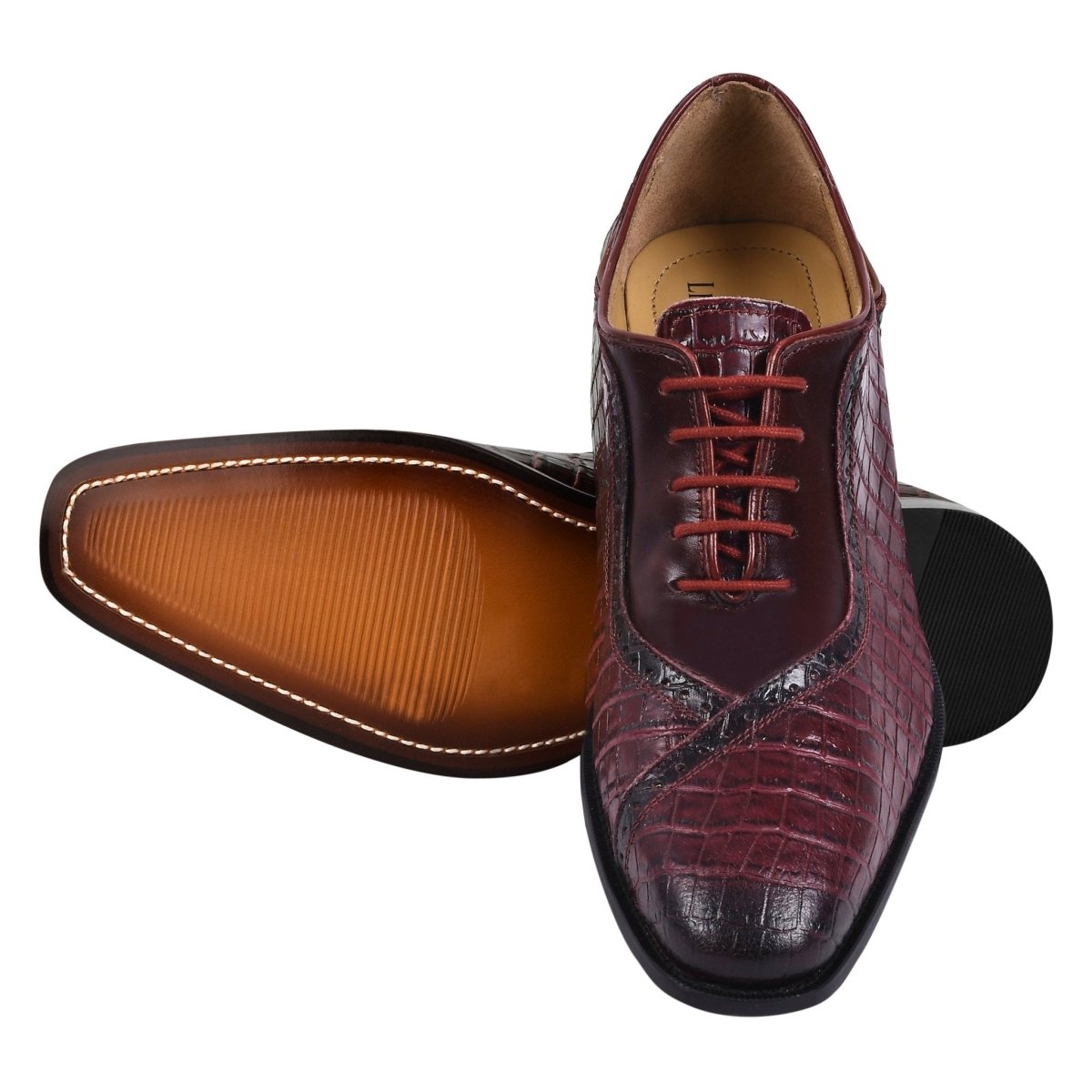 Liberty Zeno Debonair Genuine Leather Oxford Style Dress Shoes For Men