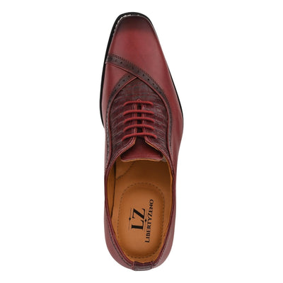 Liberty Zeno Debonair Genuine Leather Oxford Style Dress Shoes For Men