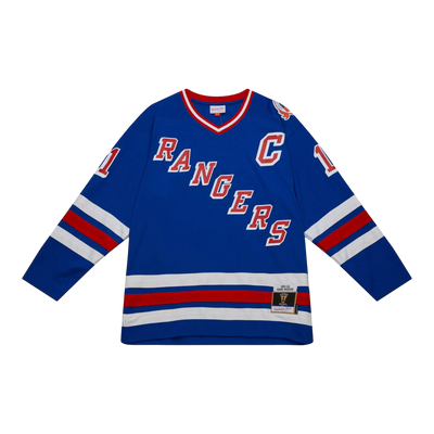 Mitchell & Ness Blue Line Mark Messier New York Rangers 1993 Men Jersey Royal Blue