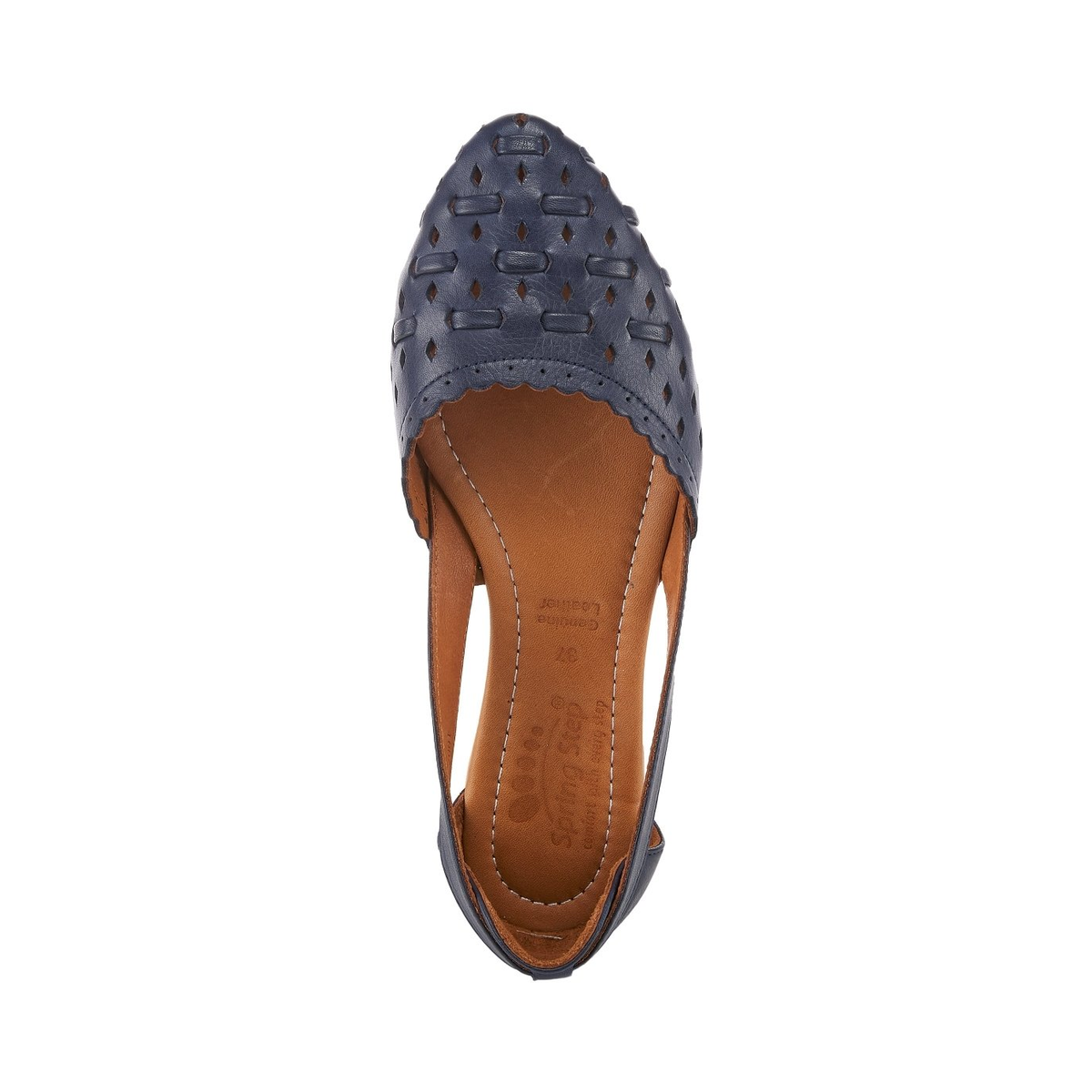 Spring Step Shoes Delorse Women's Leather D'Orsay Slip On Shoes