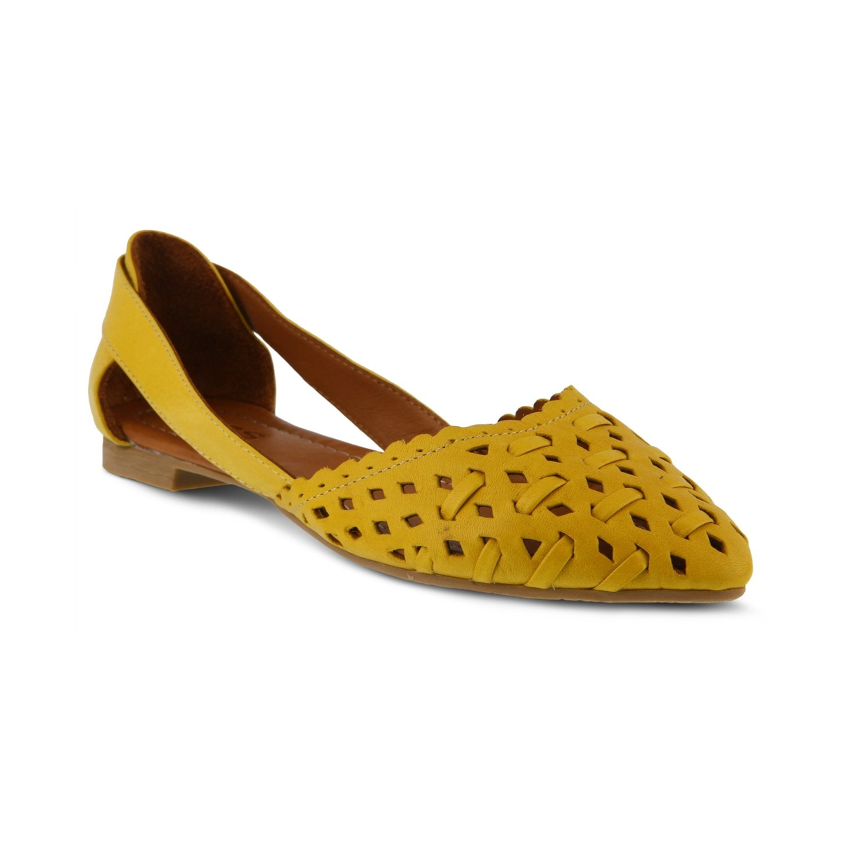 Spring Step Shoes Delorse Women's Leather D'Orsay Slip On Shoes
