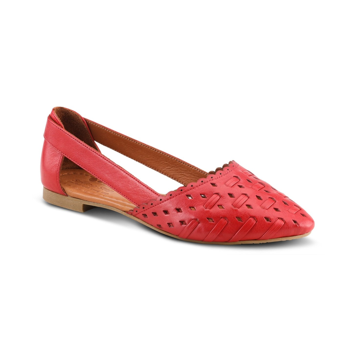 Spring Step Shoes Delorse Women's Leather D'Orsay Slip On Shoes