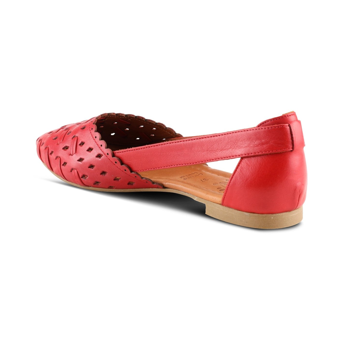 Spring Step Shoes Delorse Women's Leather D'Orsay Slip On Shoes