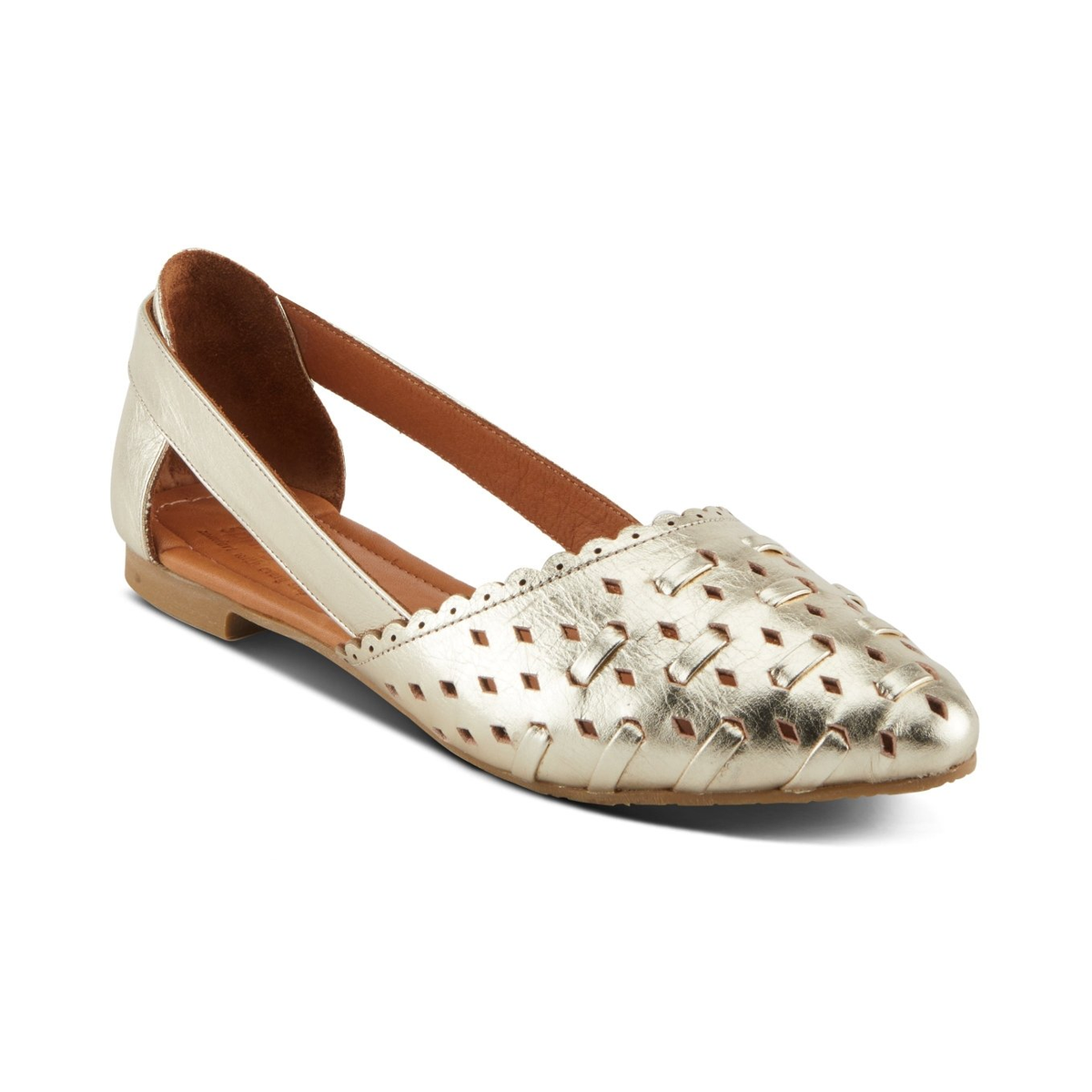 Spring Step Shoes Delorse Women's Leather D'Orsay Slip On Shoes