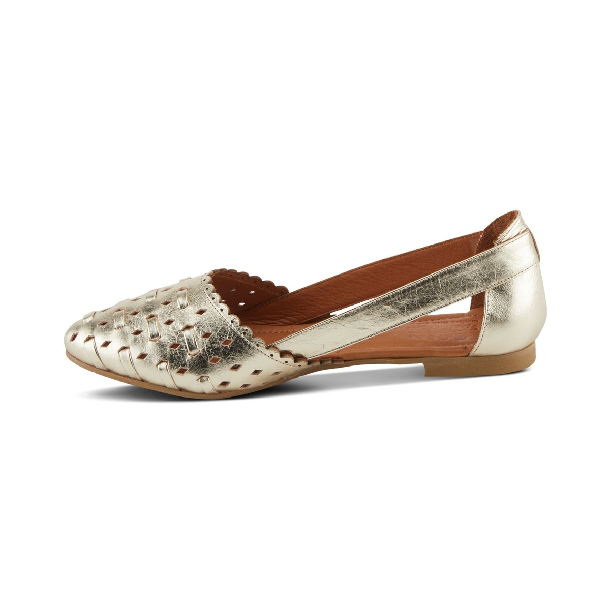 Spring Step Shoes Delorse Women's Leather D'Orsay Slip On Shoes