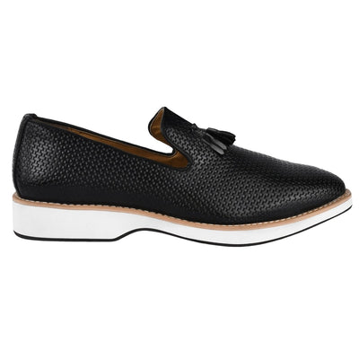 Liberty Zeno Denis Mens knitted Upper Eva Sole Tassel Loafers