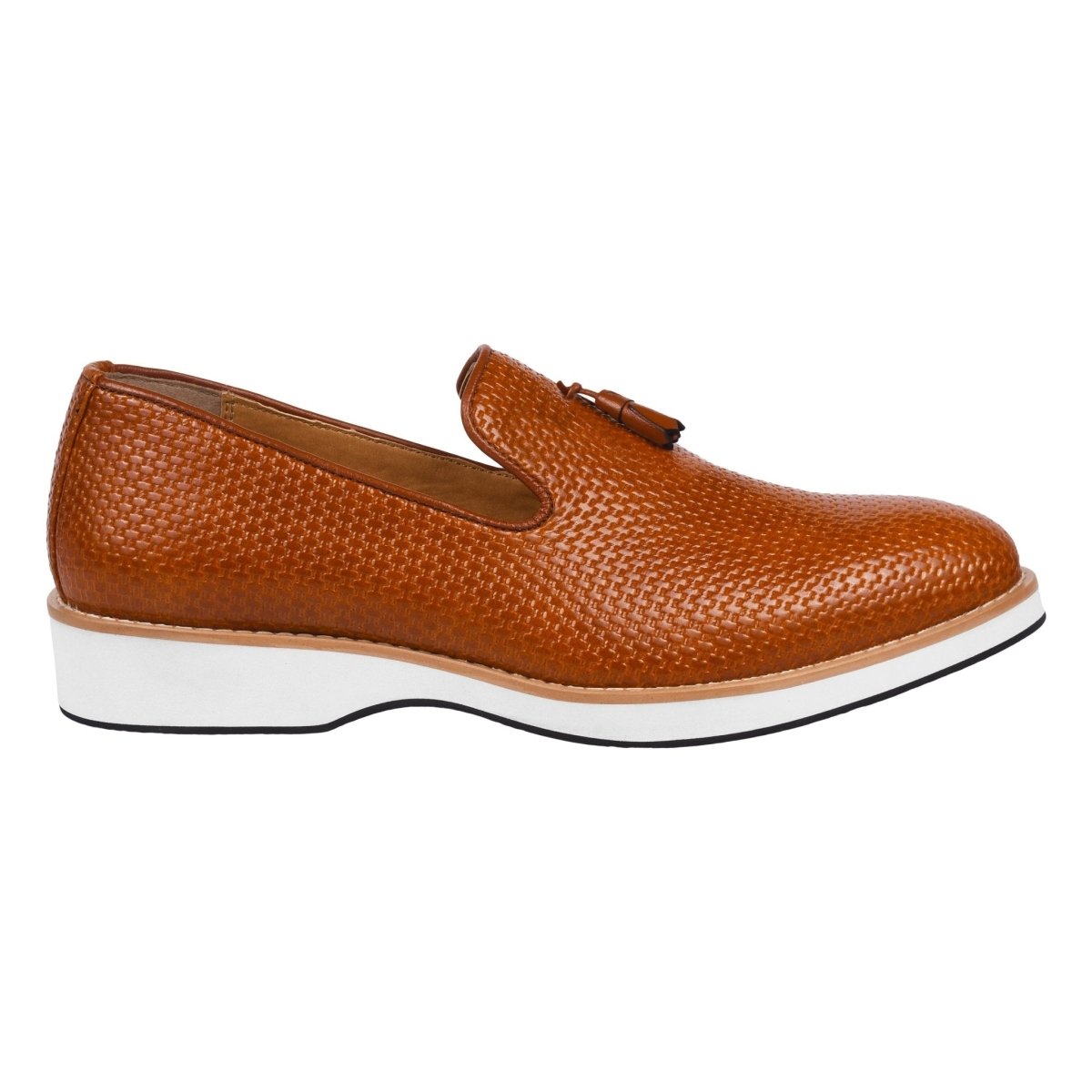 Liberty Zeno Denis Mens knitted Upper Eva Sole Tassel Loafers