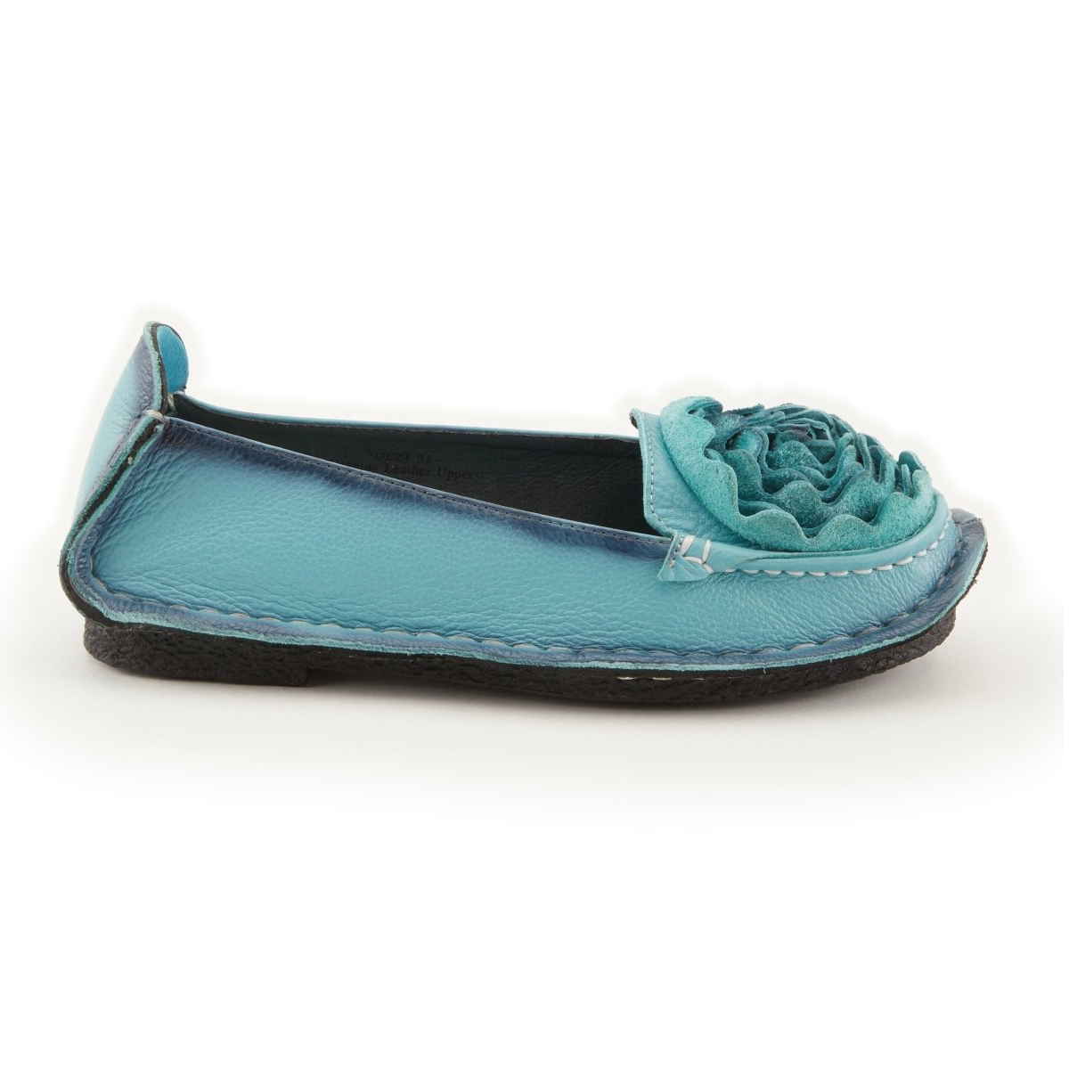 L'Artiste Dezi Blue flats, side view