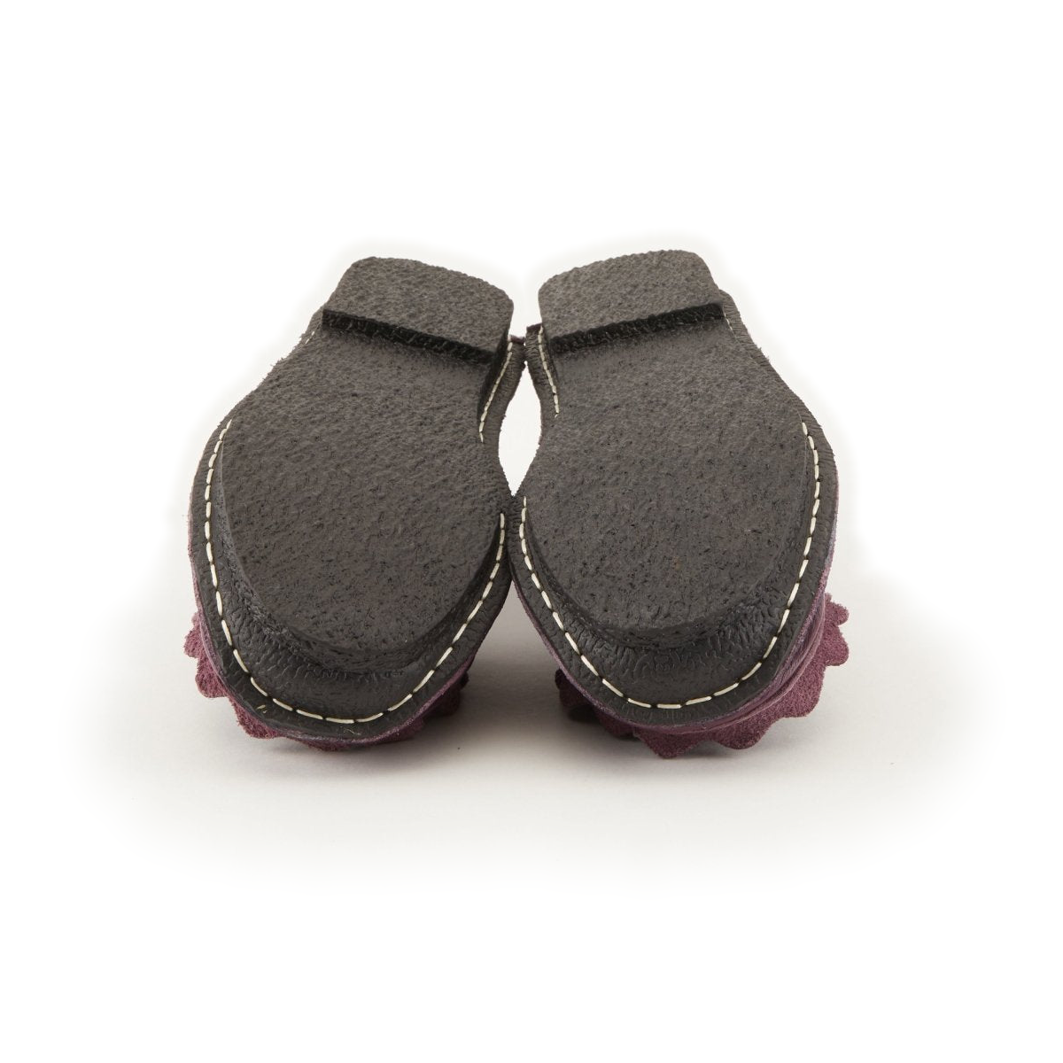 L'Artiste Dezi Purple flats, pair, outsole view
