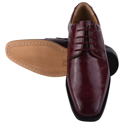 Liberty Zeno Donald Genuine Leather Oxford Style Tread Design Dress Shoes