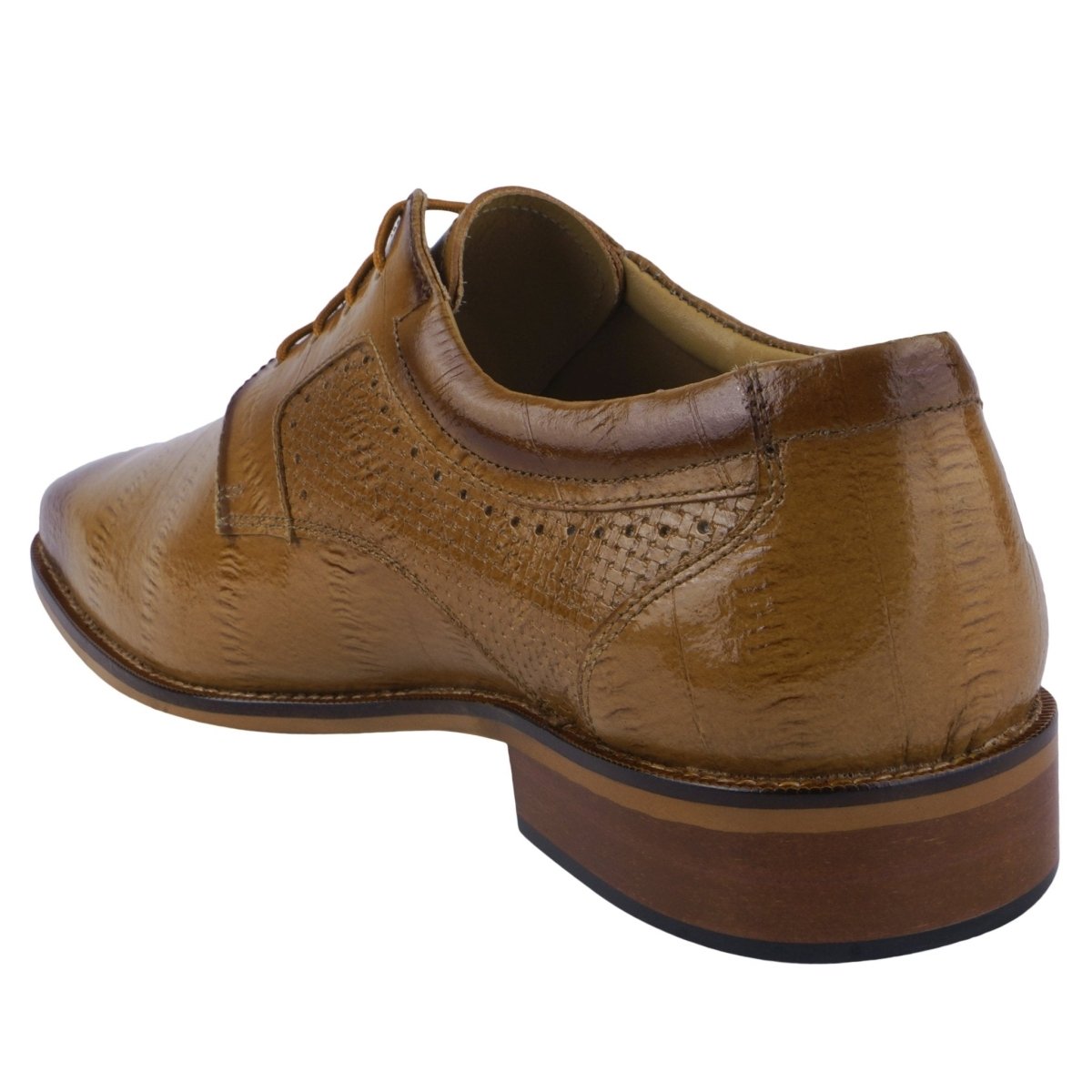 Liberty Zeno Donald Genuine Leather Oxford Style Tread Design Dress Shoes
