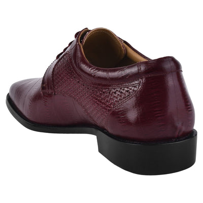 Liberty Zeno Donald Genuine Leather Oxford Style Tread Design Dress Shoes