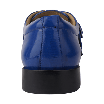 Liberty Zeno DONNA Leather Oxford Style Double Buckle Monk Straps Shoes For Men