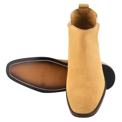 Liberty Zeno DONS Genuine Suede Leather Chelsea Boot for Men