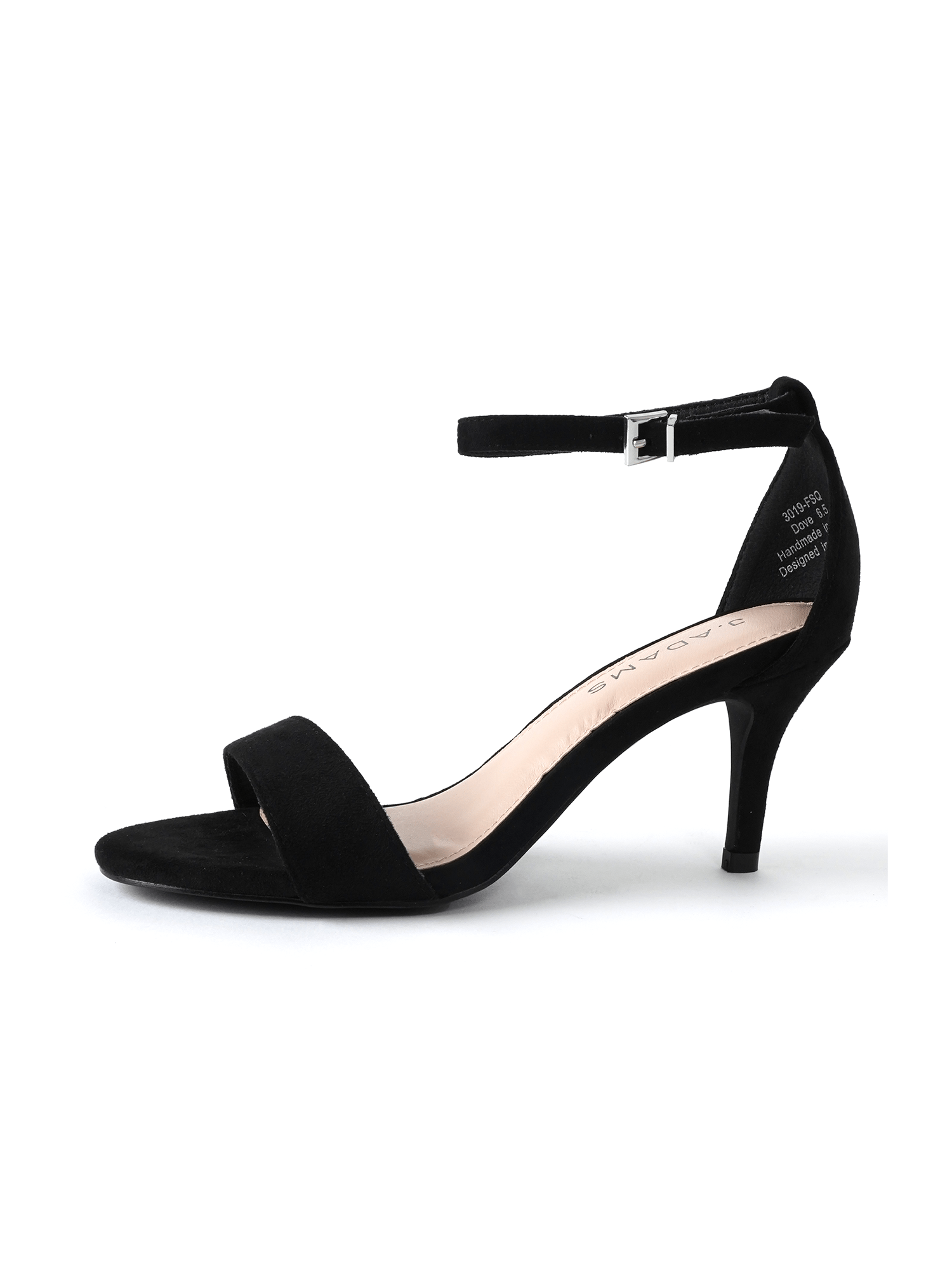 Dove | Black Suede