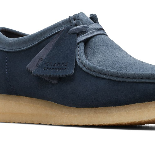 Clarks Originals Wallabee Men's Navy Blue Combi Suede 26172398 - additional view 2