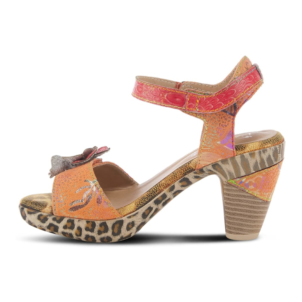 Spring Step Shoes L'Artiste Wildcat Women's French Inspired Floral Sandals