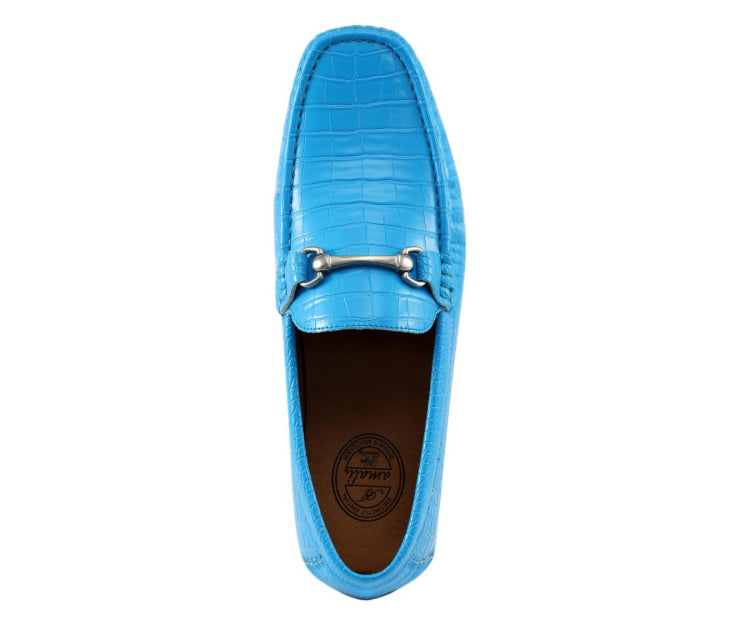 Amali Men’s Titus Pool Blue – Detail Close-Up