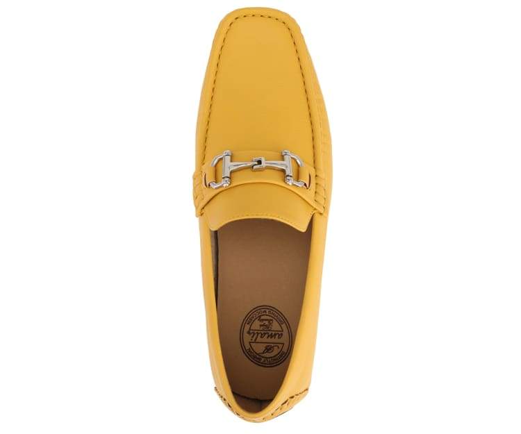 Amali Trentino Mustard Loafers — product view 3