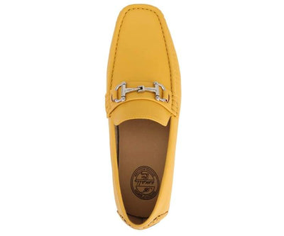 Amali Trentino Mustard Loafers — product view 3