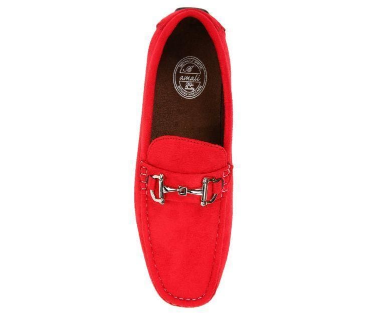 Amali Norwalk Red Loafers — product view 3