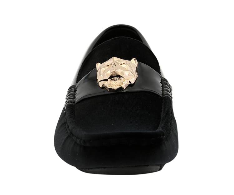 Amali Lion Black Loafers — product view 4