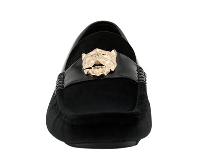 Amali Lion Black Loafers — product view 4