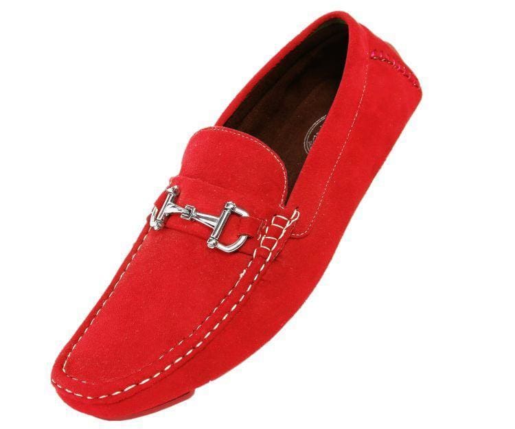 Amali Norwalk Red Loafers — product view 1