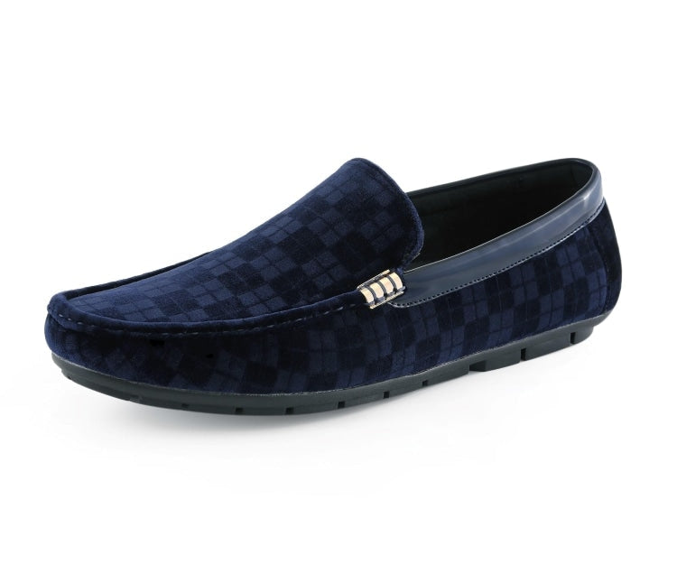Amali Jace Navy Loafers — product view 1