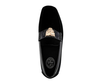Amali Lion Black Loafers — product view 3