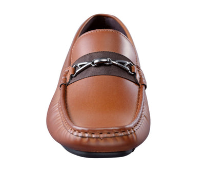 Amali Spear Tan Loafers — product view 4