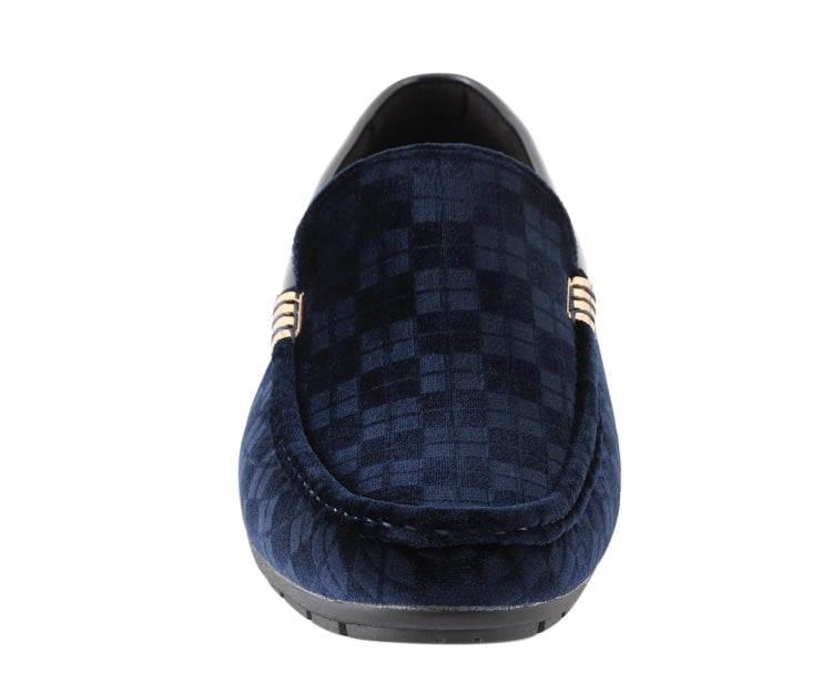 Amali Jace Navy Loafers — product view 4