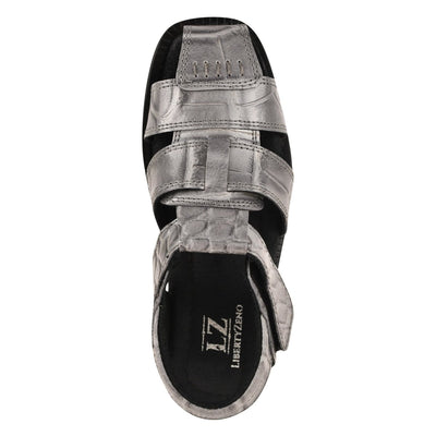 Liberty Zeno DYTAN Kids Genuine Leather Fisherman Crocodile Print Design Sandals