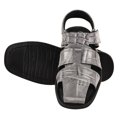 Liberty Zeno DYTAN Kids Genuine Leather Fisherman Crocodile Print Design Sandals