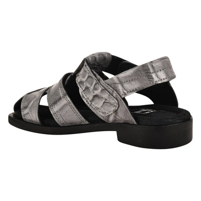 Liberty Zeno DYTAN Kids Genuine Leather Fisherman Crocodile Print Design Sandals