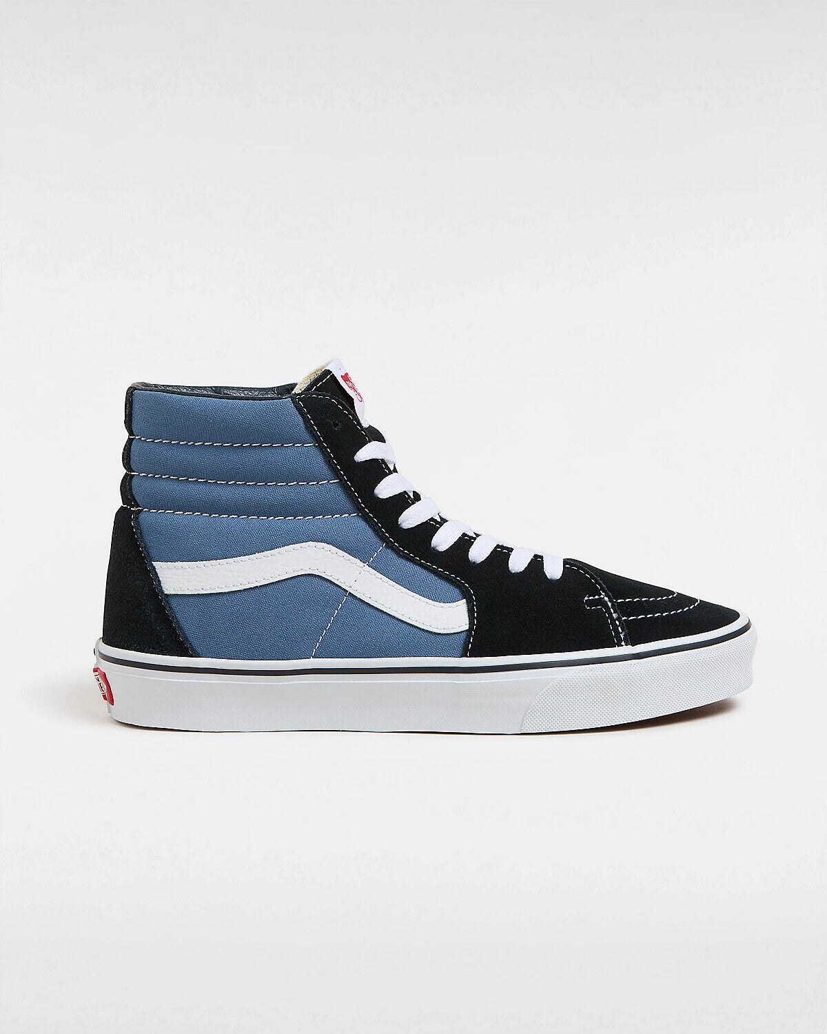 Vans Sk8 Hi Men's Sneakers — Blue/Black Suede