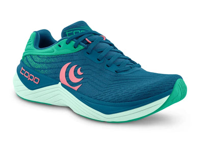 Topo Ultrafly 5 W076 B Women's Sneakers — Blue/Aqua Running