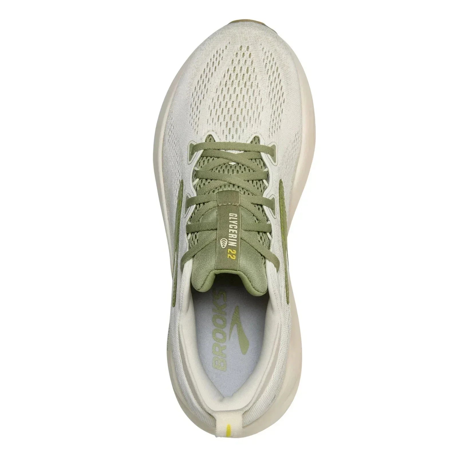Brooks Glycerin 22 Men's Sneakers — Coconut Tea Running