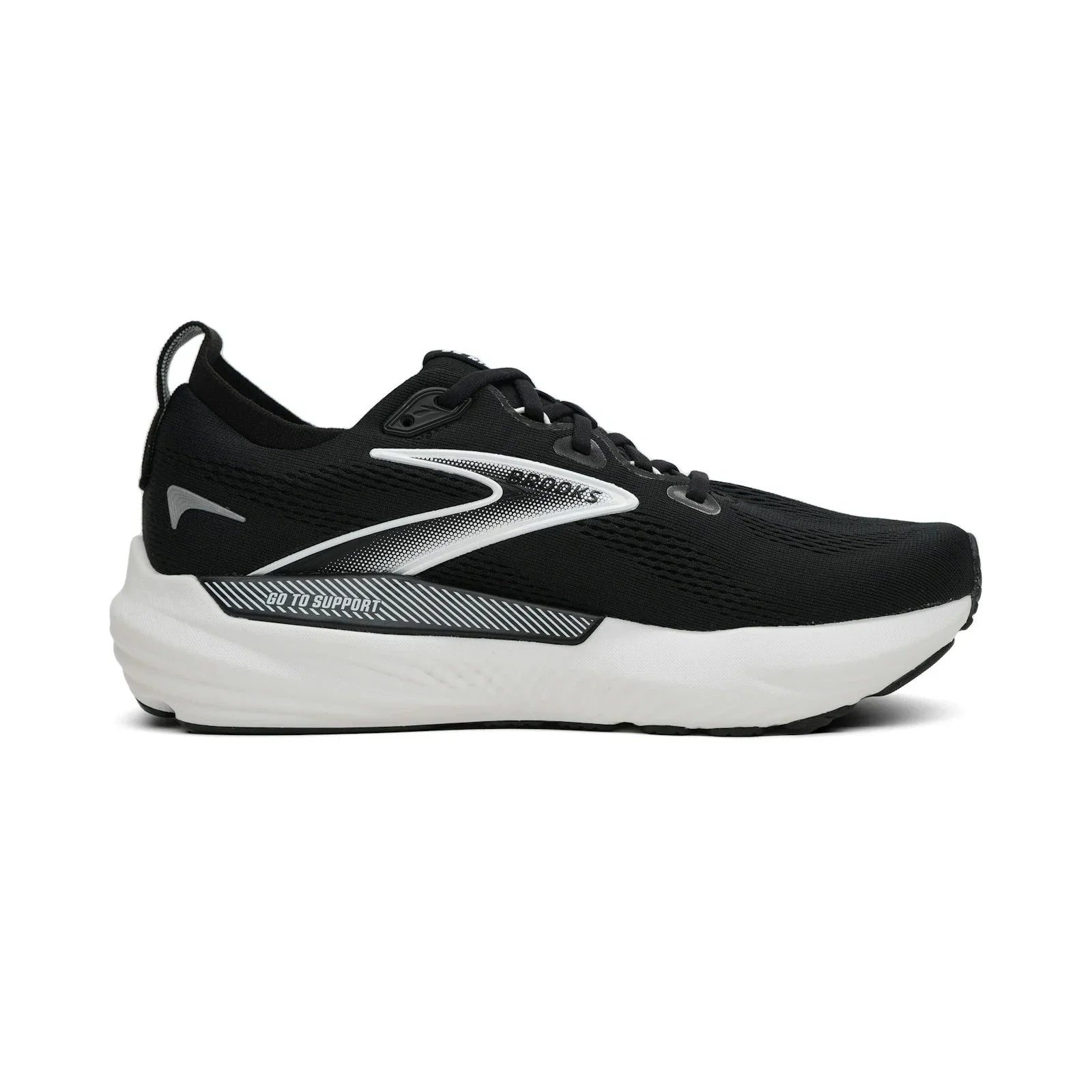 Brooks Glycerin GTS 22 Women's Sneakers — Black/Gray Running